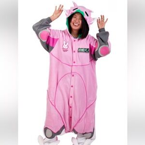 Dva Onesie Jumpsuit Overwatch Cosplay - One Size Fits All